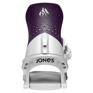 Картинка Крепления для сноуборда женские Jones Women's Aurora Deep Purple/White от магазина Адреналин Крепления для сноуборда женские Jones Women's Aurora Deep Purple/White от магазина Адреналин