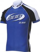 Веломайка BBB BBW-151 Team jersey s.s./blue/black/white (синий/черный/белый)