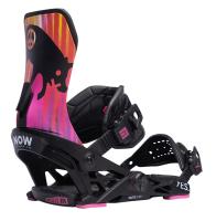 Крепления для сноуборда NOW YES collab Black/Pink Крепления для сноуборда NOW YES collab Black/Pink