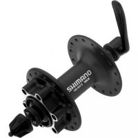 Втулка передняя Shimano 36H, Deore HB-M475, диск 6-болт, QR, черн