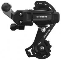 Переключатель задний Shimano Tourney, RD-TY200, 6/7 ск, крепление на петух, черн, без уп