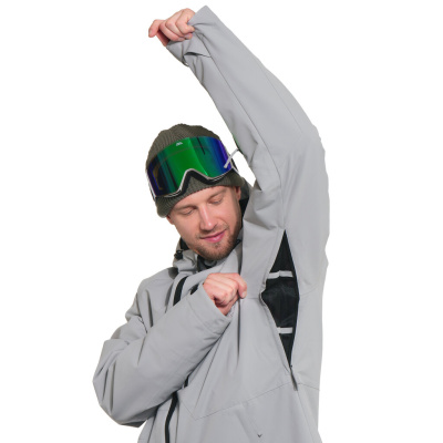 Куртка сноубордическая М Horsefeathers  CROWN JACKET mirage gray от магазина Адреналин