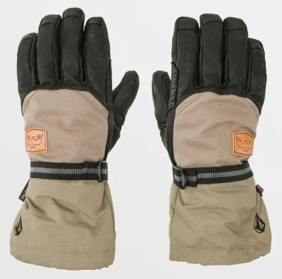 Перчатки сноубордические VOLCOM  91 GORE-TEX MITT CHESTNUT BROWN
