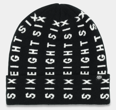Шапка 686 BARS BEANIE - BLACK
