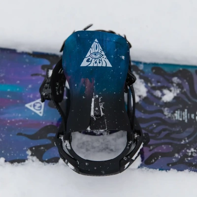 Крепления для сноуборда NIDECKER LT Supermatic Bio Black от магазина Адреналин