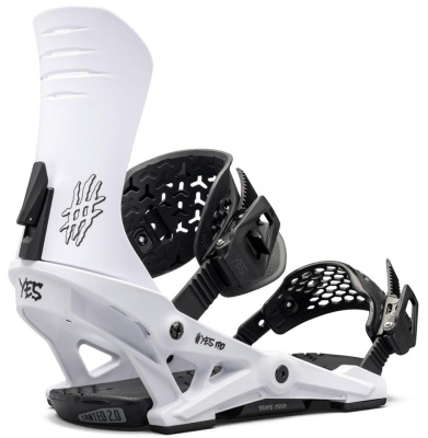 Крепления для сноуборда YES Ipo White
