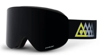 Горнолыжные очки со сменной линзой на магнитах ASHBURY HORNET Envoy (DARK SMOKE/YELLOW)