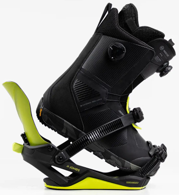 Крепления для сноуборда Jones Mercury FASE Lime Art от магазина Адреналин