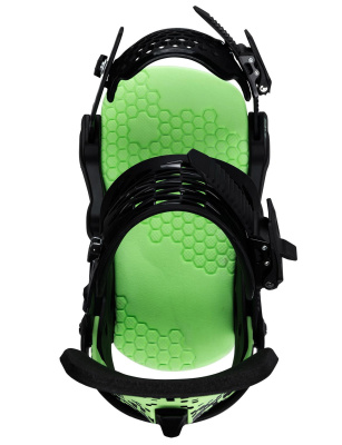 Крепления для сноуборда YES Select Eiki Green Glow от магазина Адреналин