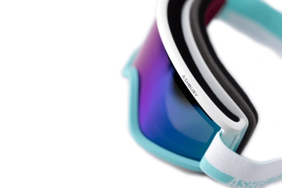 Горнолыжные очки со сменной линзой ASHBURY BLACKBIRD MIRAMAR (TEAL MIRROR LENS/YELLOW SPARE) от магазина Адреналин