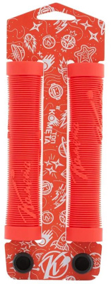 Грипсы для трюкового самоката Комета Альфа красные от магазина Адреналин