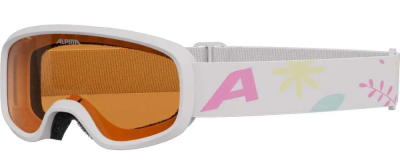 Очки горнолыжные ALPINA Carvy 3.0 XS White Matt/Orange S2 