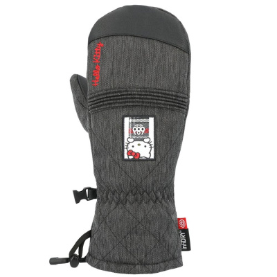 Варежки ж 686 WMNS WMNS JUBILEE MITT Hello KITTY BLACK DENIM