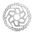 Тормозной диск Shimano, RT26, 180мм, 6-болт