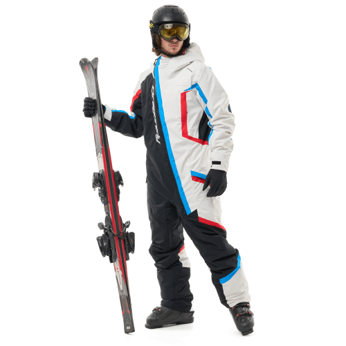 Комбинезон Dragonfly Gravity Man White Snow - Black от магазина Адреналин