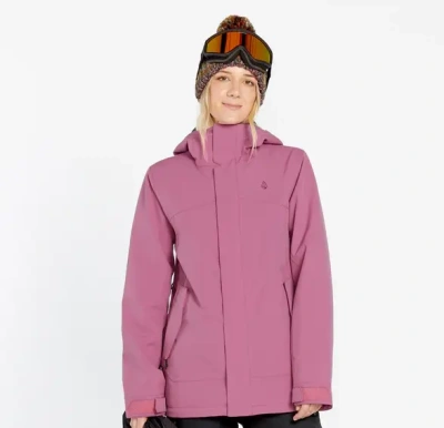 Сноубордическая женская куртка VOLCOM STONEY SHADOW INS JACKET BLURRED VIOLET