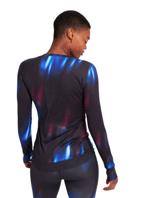 Термобелье кофта женская Burton WB MDWT CREW LUMENS