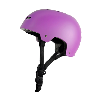 Шлем для роликов и трюковых самокатов  Totem Classic фиолетовый мат