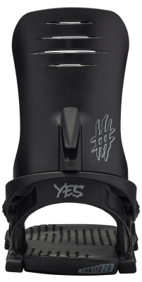Крепления для сноуборда YES Ipo Black от магазина Адреналин