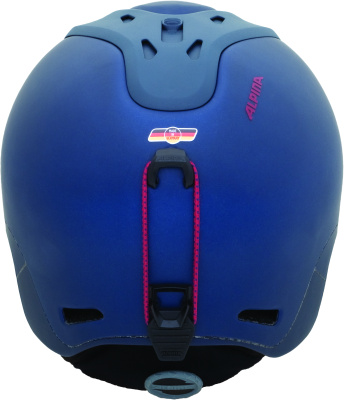 Зимний Шлем Alpina SPINE nightblue-bordeaux matt