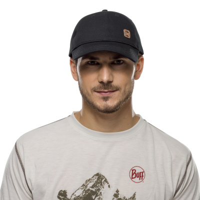 Кепка Buff Baseball Cap Solid Solid Black