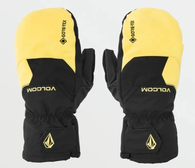 ВАРЕЖКИ сноубордические VOLCOM  STAY DRY GORE-TEX MITT DARK YELLOW