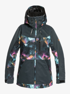 Сноубордическая куртка Ж ROXY Presence Parka TRUE BLACK PENSINE