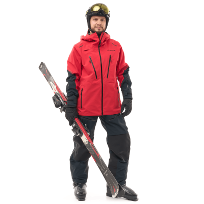 Куртка сноубордическая Dragonfly FREERIDE PRO Man Red - Black от магазина Адреналин