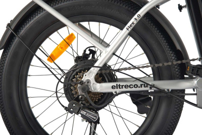 Электровелосипед Eltreco Flex 3.0 Черный матовый от магазина Адреналин