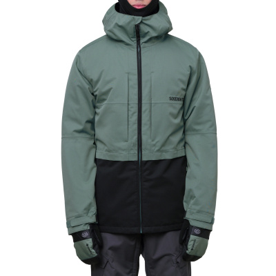 Сноубордическая куртка 686 MNS SMARTY 3-IN-1 FORM JACKET CYPRESS GREEN COLORBLOCK от магазина Адреналин