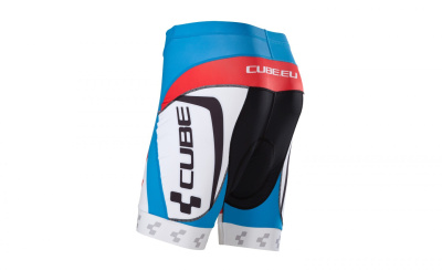 Велотрусы командные женские CUBE WLS BibShorts Teamline