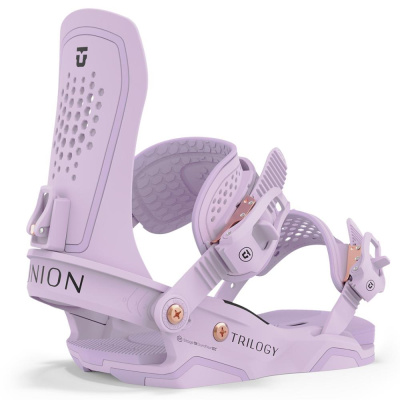 Крепления для сноуборда женские Union  TRILOGY Lilac