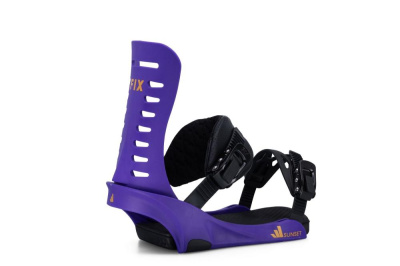 Крепления для сноуборда женские FIX Sunset purple