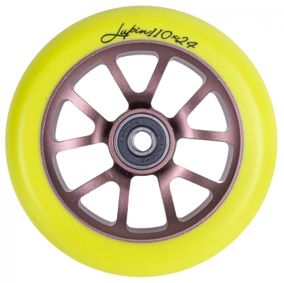Колесо для ТРЮКОВОГО самоката TechTeam  110*24 мм, Lupin, yellow от магазина Адреналин