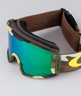Маска Oakley LINE MINER XL SAMMY CARLSON SIG CAMO GREENS/PRIZM SNOW JADE IRIDIUM 1SZ