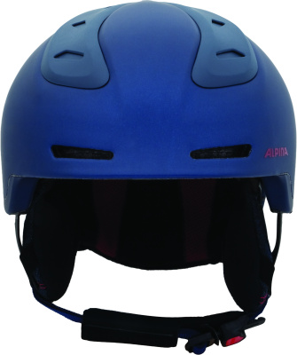 Зимний Шлем Alpina SPINE nightblue-bordeaux matt