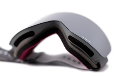 Горнолыжные очки со сменной линзой на магнитах ASHBURY HORNET AILERON  (SILVER MIRROR/YELLOW) от магазина Адреналин