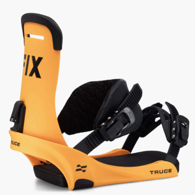 Крепления для сноуборда FIX Truce neon orange 2024-25