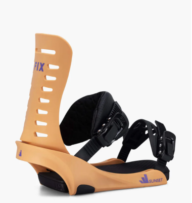 Крепления для сноуборда женские FIX Sunset peach