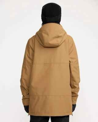Сноубордическая женская куртка VOLCOM QC CRUISER INS PARKA BRONZE от магазина Адреналин