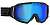 Очки горнолыжные Salice 618DARWF Black-Blue/Dav Rw Blue S3 от магазина Адреналин
