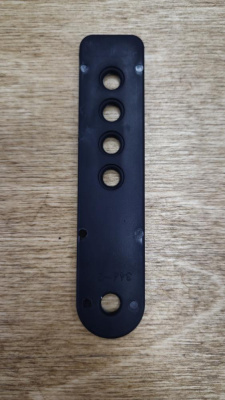 Нижний регулировочный ремешок NIDECKER TOE-CONNECTOR+PLUG 1шт. BLACK